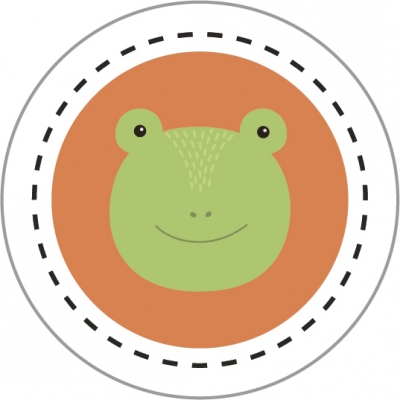 Animaux mignons Sticker sol